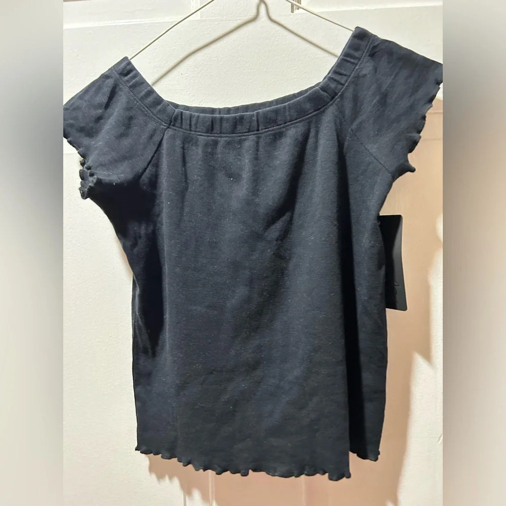 NWT Chaser baby cropped short sleeve T size S